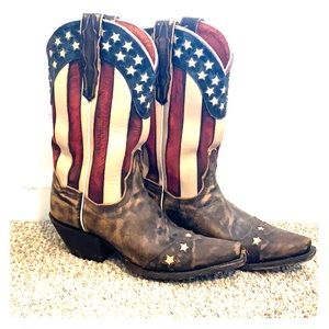 Dan Post American Flag Boots